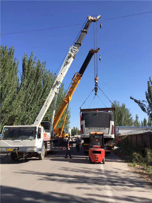 洪洞县港口集装箱搬运案例